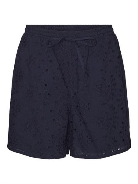 VMHAY HW EMB SHORTS WVN SPE navy blazer