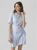 VMHENNA 2/4 O-NECK SHORT DRESS NOOS blue bell