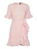 VMHENNA 2/4 O-NECK SHORT DRESS NOOS geranium pink