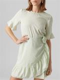 VMHENNA 2/4 O-NECK SHORT DRESS NOOS pastel green