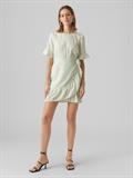 VMHENNA 2/4 O-NECK SHORT DRESS NOOS pastel green