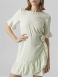 VMHENNA 2/4 O-NECK SHORT DRESS NOOS pastel green