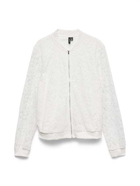 VMHONEY LACE BOMBER JACKET WVN GA snow white
