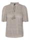 VMHONEY LACE S/S TASSEL TOP WVN GA moon rock