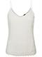 VMHONEY LACE SINGLET WVN BOO snow white
