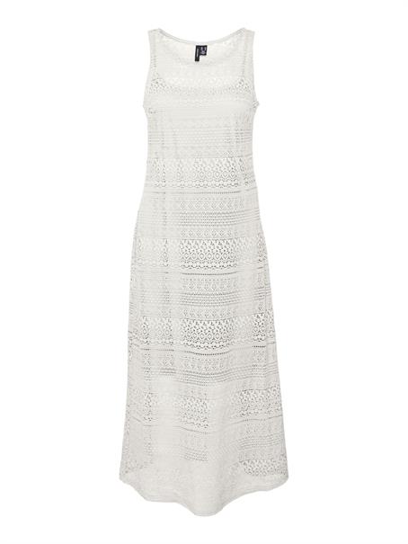 VMHONEY LACE SL 7/8 DRESS WVN GA snow white