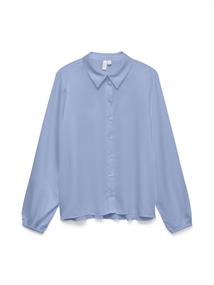 VMIBEA L/S SHIRT WVN BTQ GA brunnera blue