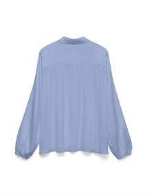 VMIBEA L/S SHIRT WVN BTQ GA brunnera blue