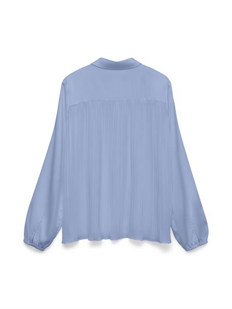 VMIBEA L/S SHIRT WVN BTQ GA brunnera blue