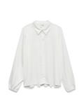 VMIBEA L/S SHIRT WVN BTQ GA cloud dancer