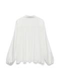 VMIBEA L/S SHIRT WVN BTQ GA cloud dancer