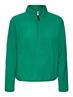 VMILSA LS HALF ZIP SWEAT JRS BF pepper green