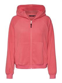 VMILSA LS ZIP HOODIE JRS BF hot pink