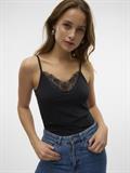 VMINGE LACE SINGLET JRS NOOS black