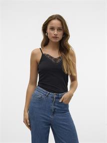 VMINGE LACE SINGLET JRS NOOS black