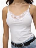 VMINGE LACE SINGLET JRS NOOS bright white