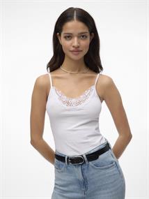 VMINGE LACE SINGLET JRS NOOS bright white