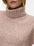 VMINGRID LS ROLL NECK PULLOVER NOOS pink dogwood