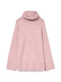 VMINGRID LS ROLL NECK PULLOVER NOOS pink dogwood