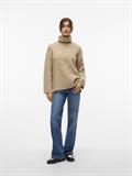 VMINGRID LS ROLL NECK PULLOVER NOOS silver mink