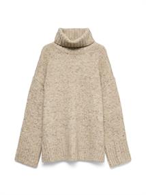 VMINGRID LS ROLL NECK PULLOVER NOOS silver mink