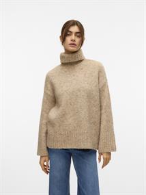VMINGRID LS ROLL NECK PULLOVER NOOS silver mink