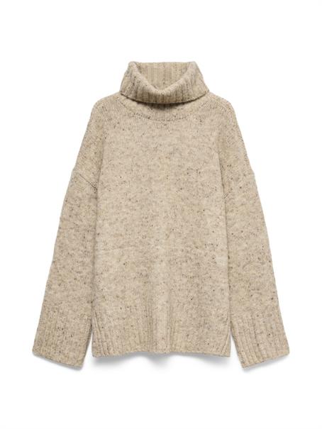 VMINGRID LS ROLL NECK PULLOVER NOOS silver mink