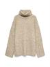 VMINGRID LS ROLL NECK PULLOVER NOOS silver mink