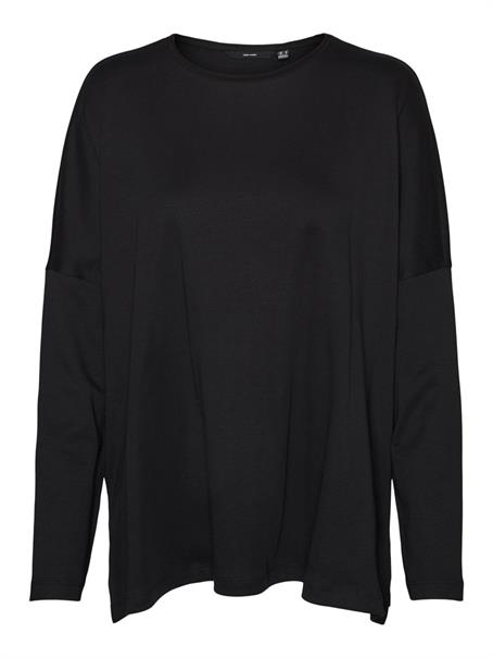 VMIRIS LS OVERSIZE TEE NOOS black