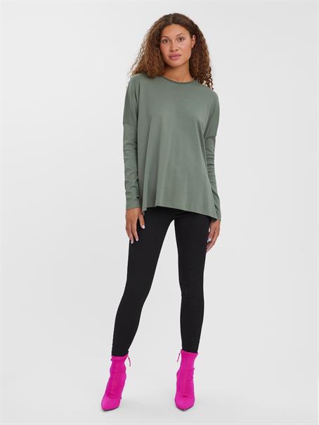 VMIRIS LS OVERSIZE TEE NOOS laurel wreath