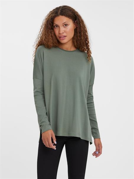 VMIRIS LS OVERSIZE TEE NOOS laurel wreath