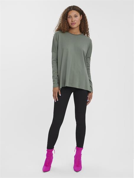 VMIRIS LS OVERSIZE TEE NOOS laurel wreath