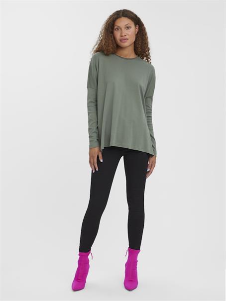 VMIRIS LS OVERSIZE TEE NOOS laurel wreath