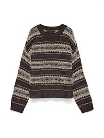 VMISOLA LS O-NECK PULLOVER chocolate torte