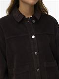VMJAMIE LS CORDUROY SHACKET MIX NOOS chocolate torte