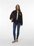 VMJAMIE LS CORDUROY SHACKET MIX NOOS chocolate torte
