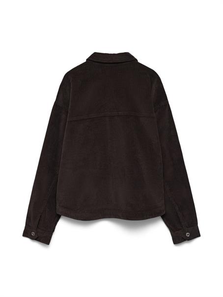 VMJAMIE LS CORDUROY SHACKET MIX NOOS chocolate torte