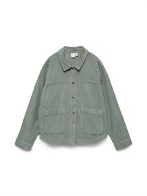 VMJAMIE LS CORDUROY SHACKET MIX NOOS lily pad