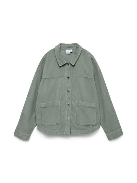 VMJAMIE LS CORDUROY SHACKET MIX NOOS lily pad
