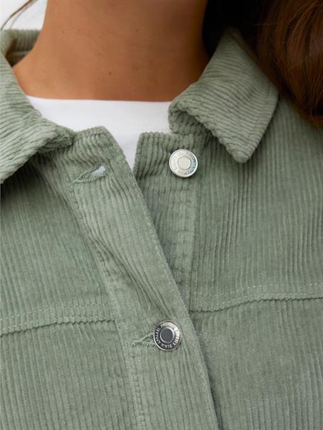 VMJAMIE LS CORDUROY SHACKET MIX NOOS lily pad