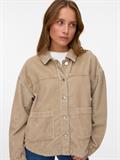 VMJAMIE LS CORDUROY SHACKET MIX NOOS silver mink