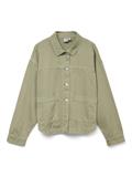 VMJAMIE LS DENIM SHACKET MIX GA NOOS laurel wreath