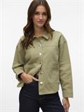 VMJAMIE LS DENIM SHACKET MIX GA NOOS laurel wreath