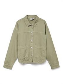 VMJAMIE LS DENIM SHACKET MIX GA NOOS laurel wreath