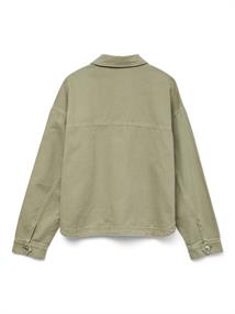 VMJAMIE LS DENIM SHACKET MIX GA NOOS laurel wreath