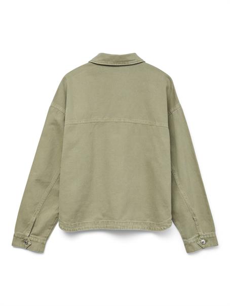 VMJAMIE LS DENIM SHACKET MIX GA NOOS laurel wreath