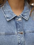 VMJAMIE LS DENIM SHACKET MIX GA NOOS light blue denim