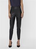 VMJANNI HW PU LEGGING NOOS black