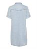 VMJENNIE SS SHORT DENIM DRESS GA NOOS light blue denim