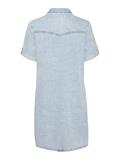 VMJENNIE SS SHORT DENIM DRESS GA NOOS light blue denim